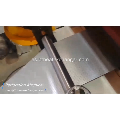 Máquina de perforación automática de aluminio